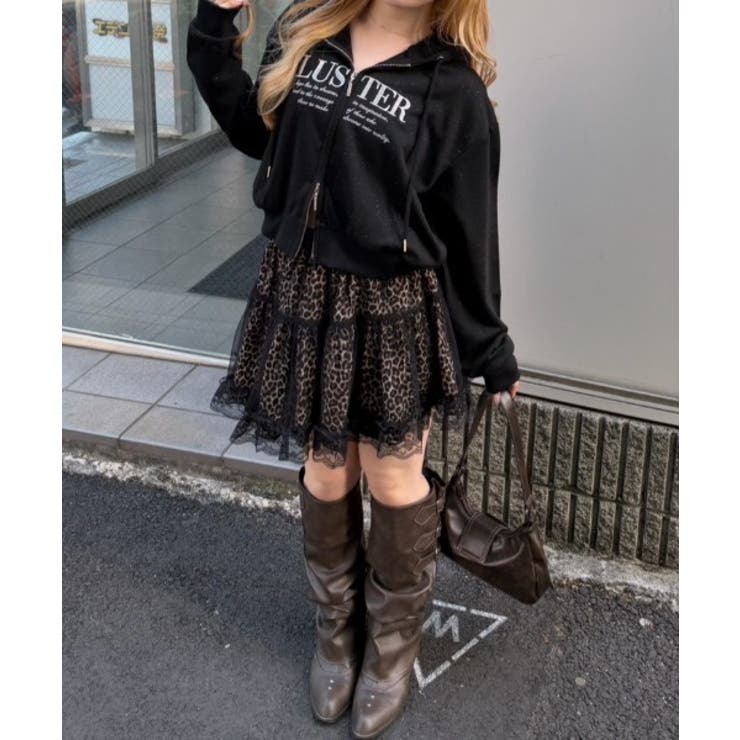 【丈の長さを選べる】キラキラパーカー | RMAF　NICE CLAUP / OLIVE des OLIVE | 詳細画像6 