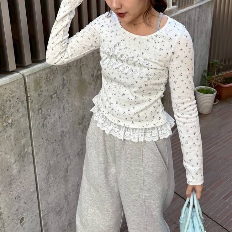 キラロゴ裾レーステレコトップス | RMAF　NICE CLAUP / OLIVE des OLIVE | 詳細画像13 