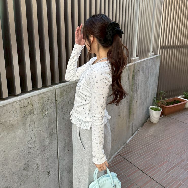 キラロゴ裾レーステレコトップス | RMAF　NICE CLAUP / OLIVE des OLIVE | 詳細画像14 