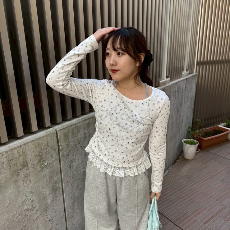 キラロゴ裾レーステレコトップス | RMAF　NICE CLAUP / OLIVE des OLIVE | 詳細画像16 