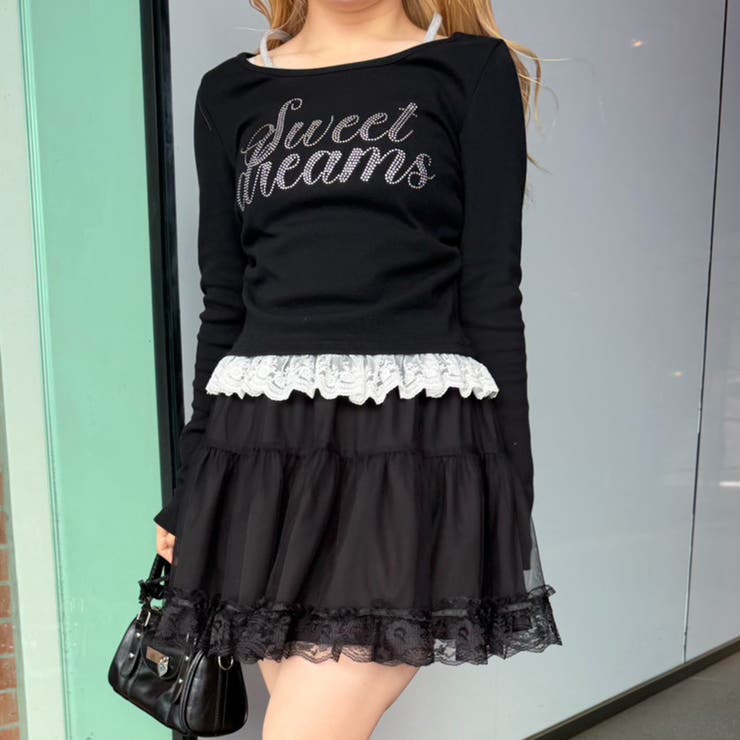 キラロゴ裾レーステレコトップス | RMAF　NICE CLAUP / OLIVE des OLIVE | 詳細画像19 