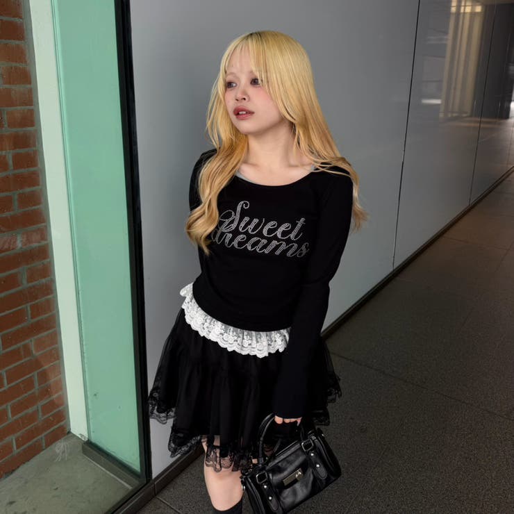 キラロゴ裾レーステレコトップス | RMAF　NICE CLAUP / OLIVE des OLIVE | 詳細画像20 