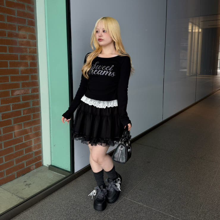 キラロゴ裾レーステレコトップス | RMAF　NICE CLAUP / OLIVE des OLIVE | 詳細画像25 