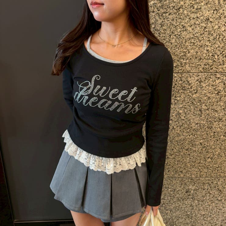 キラロゴ裾レーステレコトップス | RMAF　NICE CLAUP / OLIVE des OLIVE | 詳細画像27 