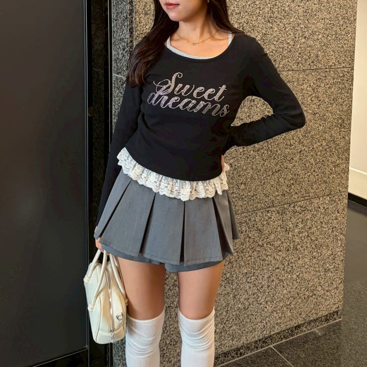 キラロゴ裾レーステレコトップス | RMAF　NICE CLAUP / OLIVE des OLIVE | 詳細画像32 