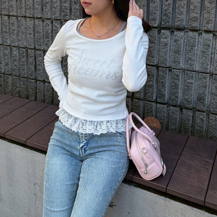 キラロゴ裾レーステレコトップス | RMAF　NICE CLAUP / OLIVE des OLIVE | 詳細画像41 