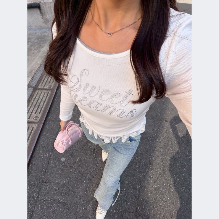 キラロゴ裾レーステレコトップス | RMAF　NICE CLAUP / OLIVE des OLIVE | 詳細画像45 