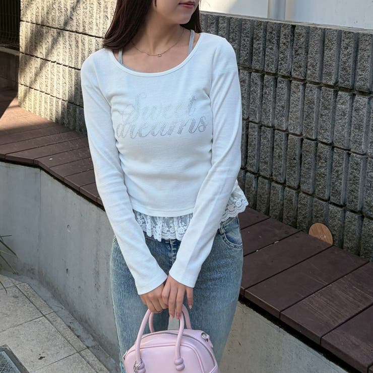 キラロゴ裾レーステレコトップス | RMAF　NICE CLAUP / OLIVE des OLIVE | 詳細画像47 