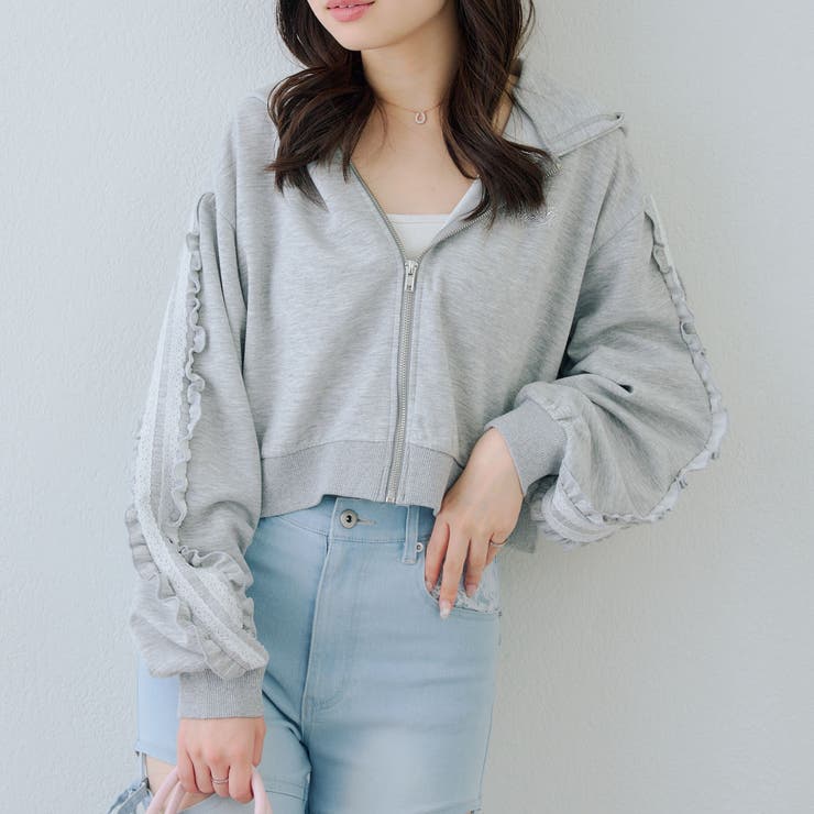 【セットアップ対応】トラックレースパーカー | RMAF　NICE CLAUP / OLIVE des OLIVE | 詳細画像11 