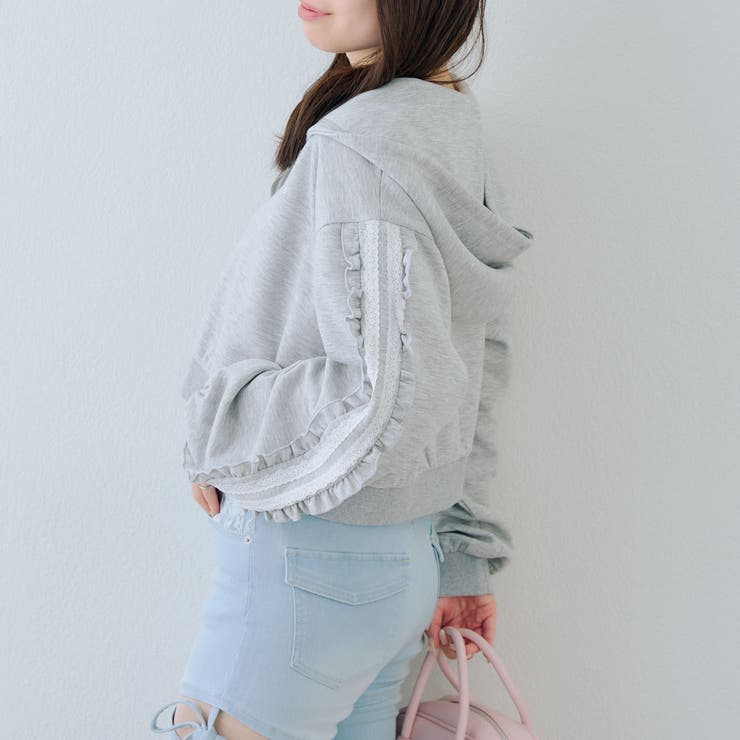 【セットアップ対応】トラックレースパーカー | RMAF　NICE CLAUP / OLIVE des OLIVE | 詳細画像14 