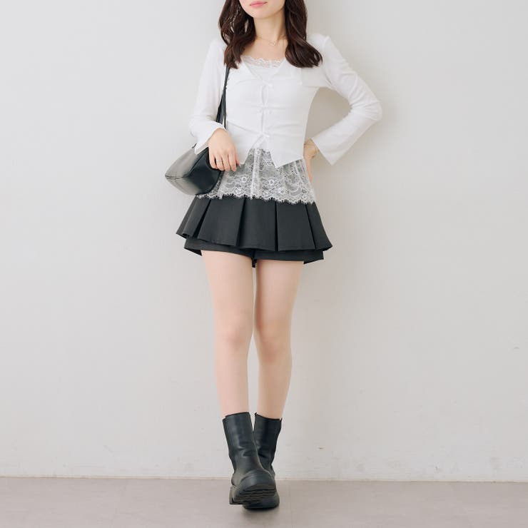 裾レースドッキングプルオーバー | RMAF　NICE CLAUP / OLIVE des OLIVE | 詳細画像13 