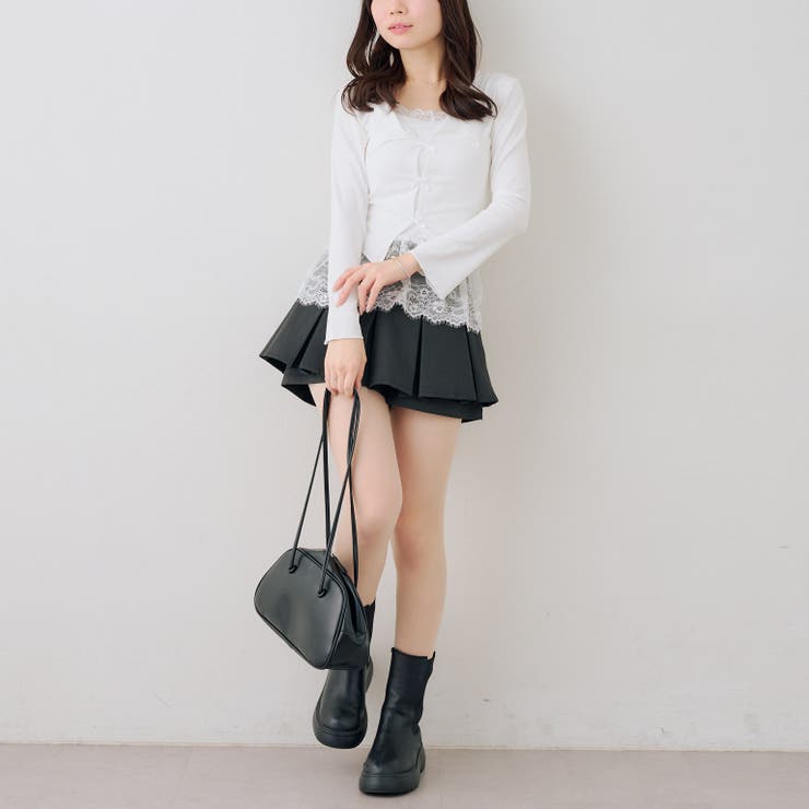 裾レースドッキングプルオーバー | RMAF　NICE CLAUP / OLIVE des OLIVE | 詳細画像15 