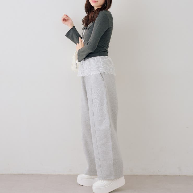 裾レースドッキングプルオーバー | RMAF　NICE CLAUP / OLIVE des OLIVE | 詳細画像26 