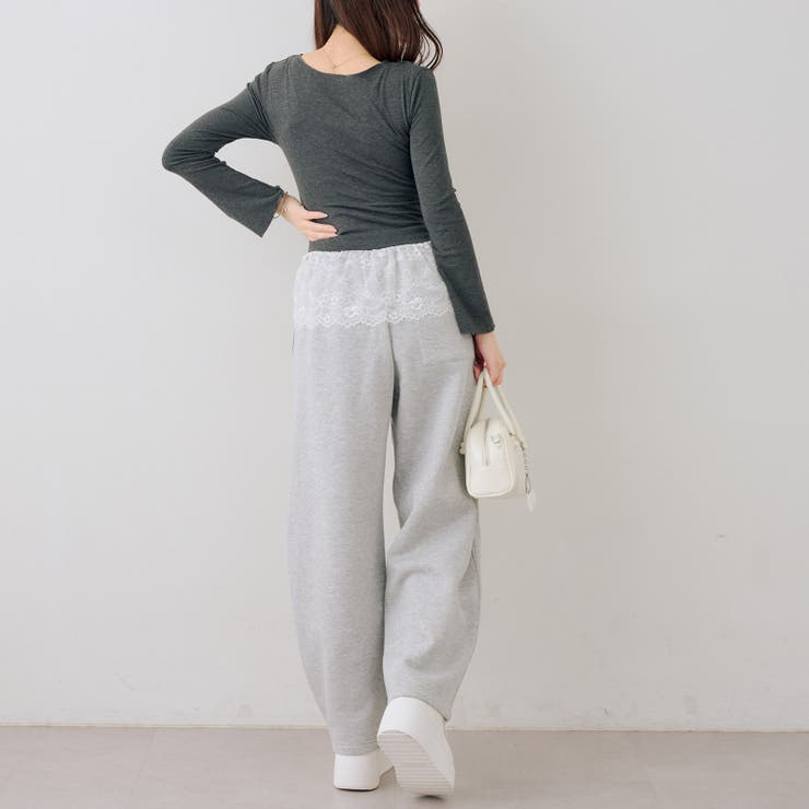 裾レースドッキングプルオーバー | RMAF　NICE CLAUP / OLIVE des OLIVE | 詳細画像27 