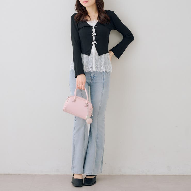 裾レースドッキングプルオーバー | RMAF　NICE CLAUP / OLIVE des OLIVE | 詳細画像5 