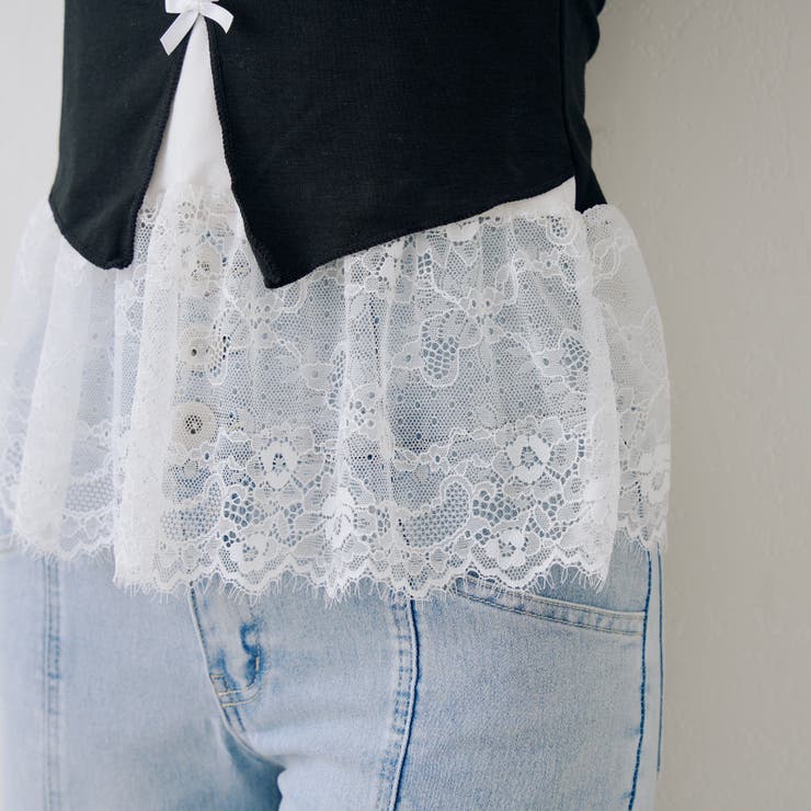 裾レースドッキングプルオーバー | RMAF　NICE CLAUP / OLIVE des OLIVE | 詳細画像36 