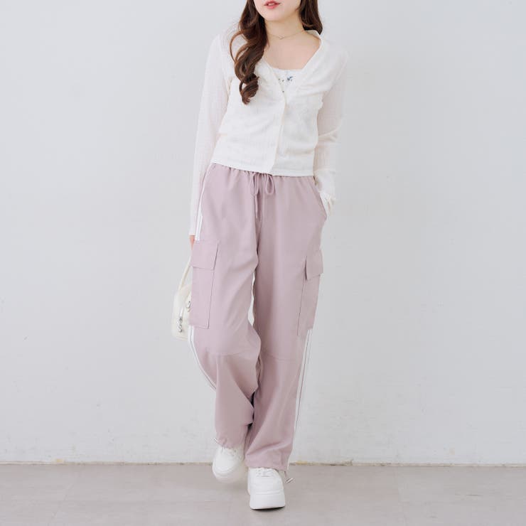 【セットアイテム】花柄ジャガードカーディガン×キャミ | NICE CLAUP / OLIVE des OLIVE　OUTLET | 詳細画像21 