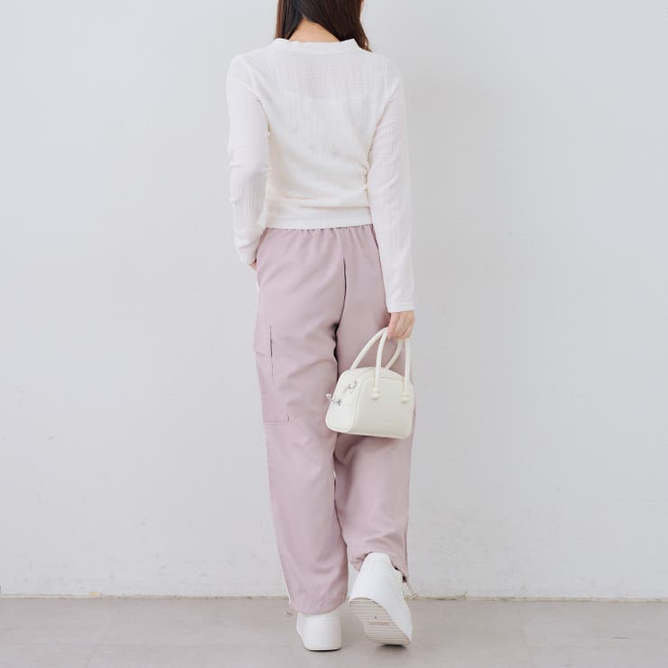 【セットアイテム】花柄ジャガードカーディガン×キャミ | NICE CLAUP / OLIVE des OLIVE　OUTLET | 詳細画像23 