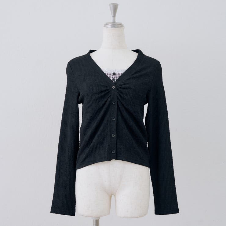 【セットアイテム】花柄ジャガードカーディガン×キャミ | NICE CLAUP / OLIVE des OLIVE　OUTLET | 詳細画像36 