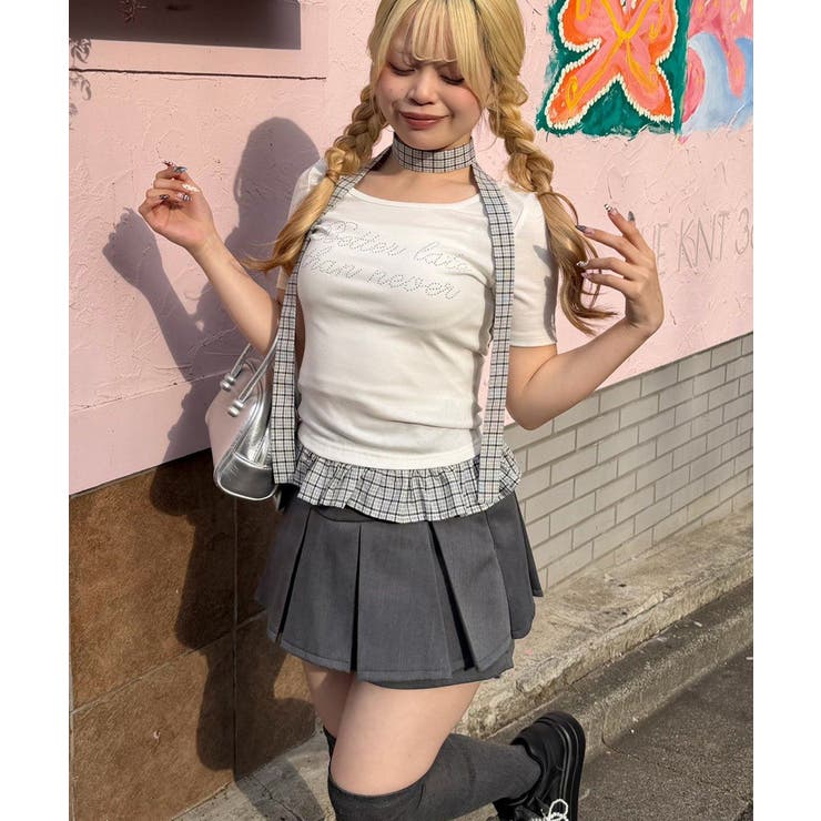 チョーカー付裾フリルフライスT | RMAF　NICE CLAUP / OLIVE des OLIVE | 詳細画像8 