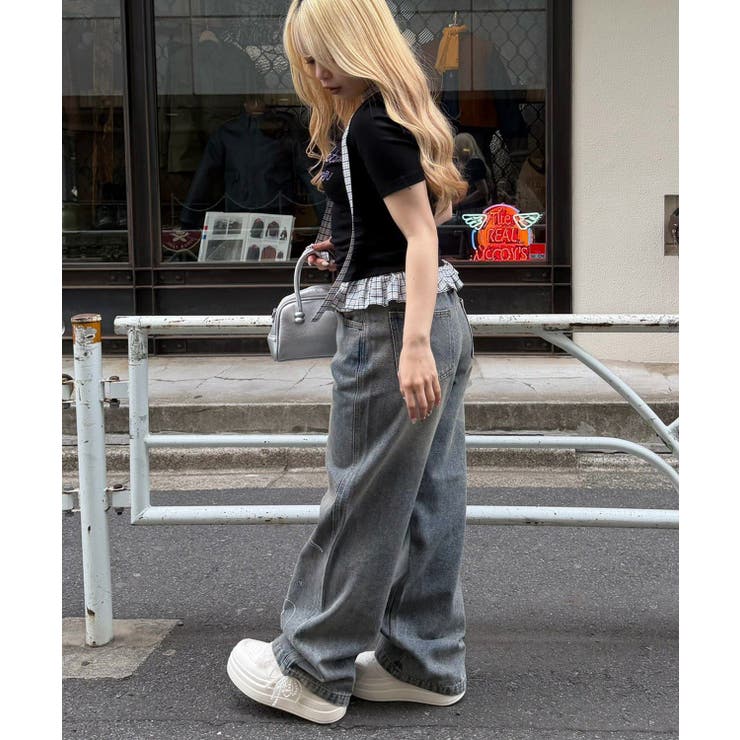 チョーカー付裾フリルフライスT | RMAF　NICE CLAUP / OLIVE des OLIVE | 詳細画像4 