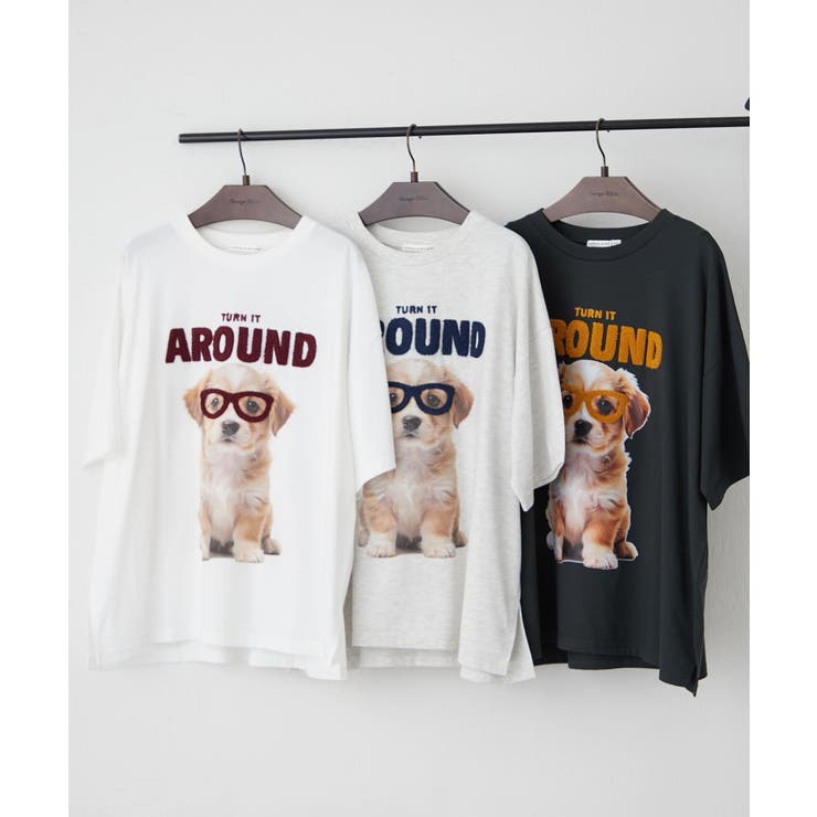 メガネ犬半袖BIGT | RMAF　NICE CLAUP / OLIVE des OLIVE | 詳細画像2 
