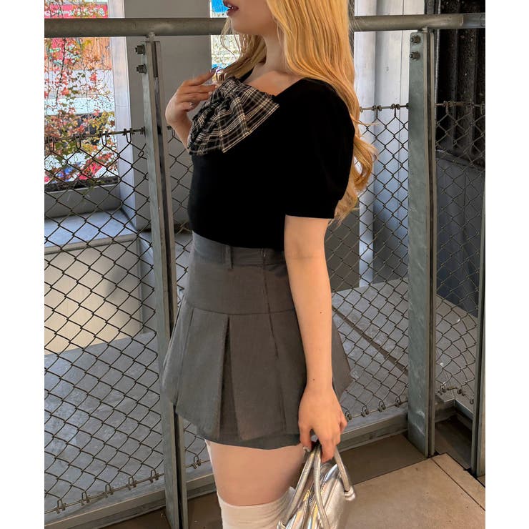 【セットアップ対応】リボンドッキングパフT | RMAF　NICE CLAUP / OLIVE des OLIVE | 詳細画像15 