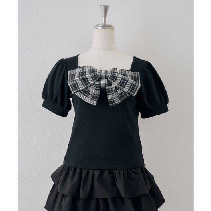 【セットアップ対応】リボンドッキングパフT | RMAF　NICE CLAUP / OLIVE des OLIVE | 詳細画像23 