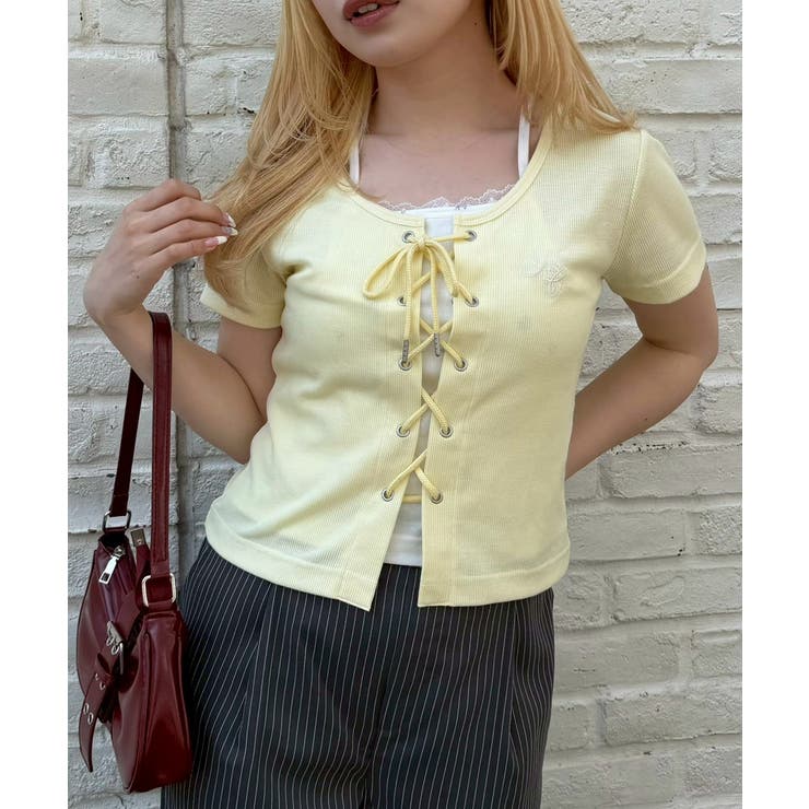 【5色展開】レースアップドッキングプルオーバー | RMAF　NICE CLAUP / OLIVE des OLIVE | 詳細画像11 