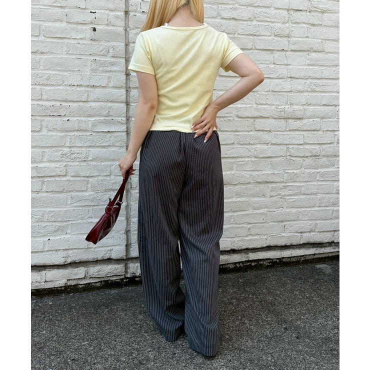 【5色展開】レースアップドッキングプルオーバー | RMAF　NICE CLAUP / OLIVE des OLIVE | 詳細画像18 