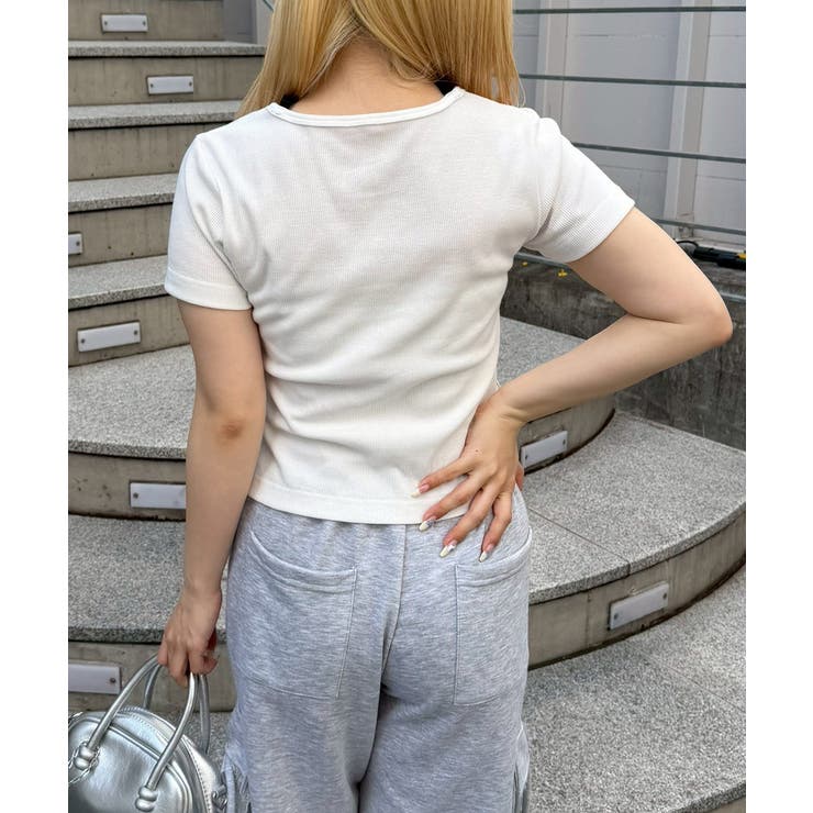 【5色展開】レースアップドッキングプルオーバー | RMAF　NICE CLAUP / OLIVE des OLIVE | 詳細画像24 