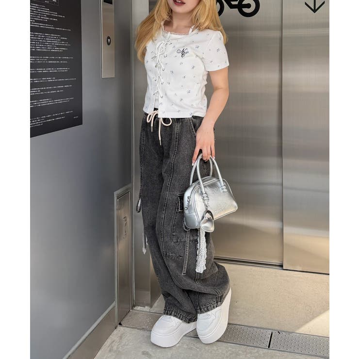 【5色展開】レースアップドッキングプルオーバー | RMAF　NICE CLAUP / OLIVE des OLIVE | 詳細画像34 