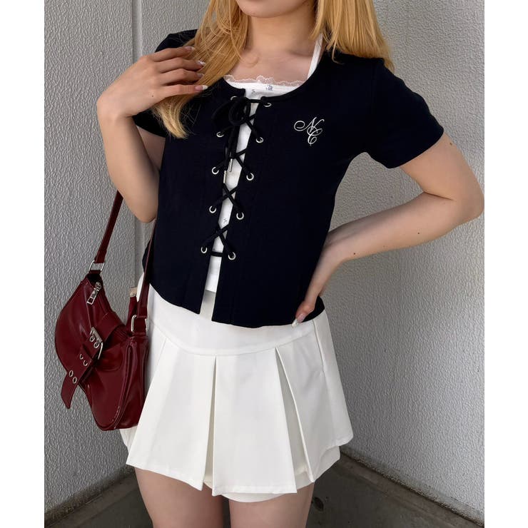 【5色展開】レースアップドッキングプルオーバー | RMAF　NICE CLAUP / OLIVE des OLIVE | 詳細画像39 