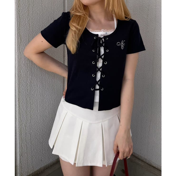 【5色展開】レースアップドッキングプルオーバー | RMAF　NICE CLAUP / OLIVE des OLIVE | 詳細画像41 