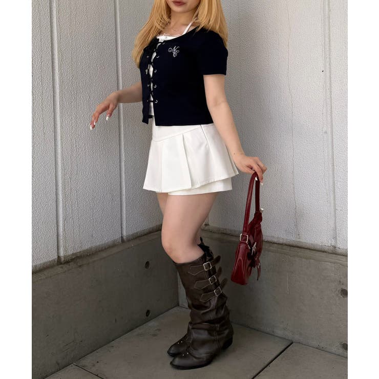 【5色展開】レースアップドッキングプルオーバー | RMAF　NICE CLAUP / OLIVE des OLIVE | 詳細画像46 