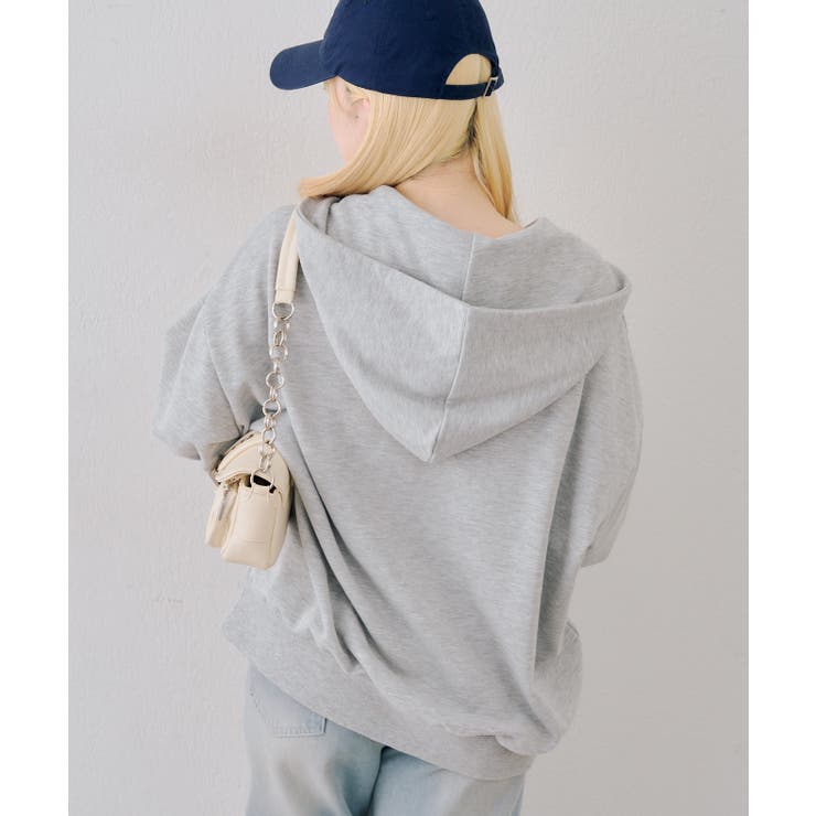 【5色展開】レースロゴ裏毛パーカー | RMAF　NICE CLAUP / OLIVE des OLIVE | 詳細画像15 