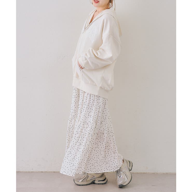 【5色展開】レースロゴ裏毛パーカー | RMAF　NICE CLAUP / OLIVE des OLIVE | 詳細画像26 