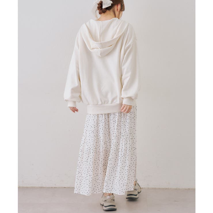 【5色展開】レースロゴ裏毛パーカー | RMAF　NICE CLAUP / OLIVE des OLIVE | 詳細画像27 