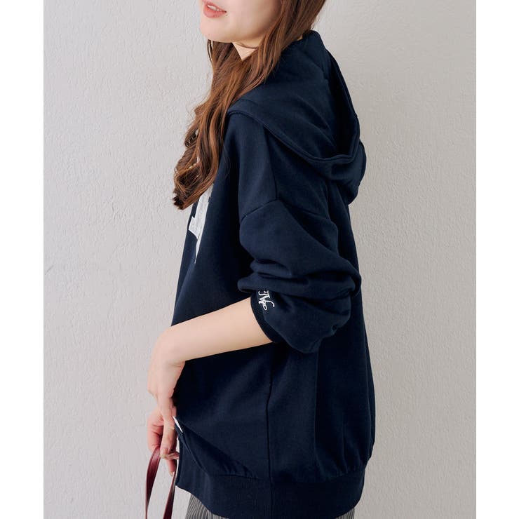 【5色展開】レースロゴ裏毛パーカー | RMAF　NICE CLAUP / OLIVE des OLIVE | 詳細画像35 