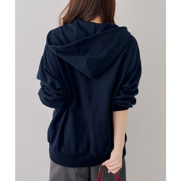 【5色展開】レースロゴ裏毛パーカー | RMAF　NICE CLAUP / OLIVE des OLIVE | 詳細画像36 