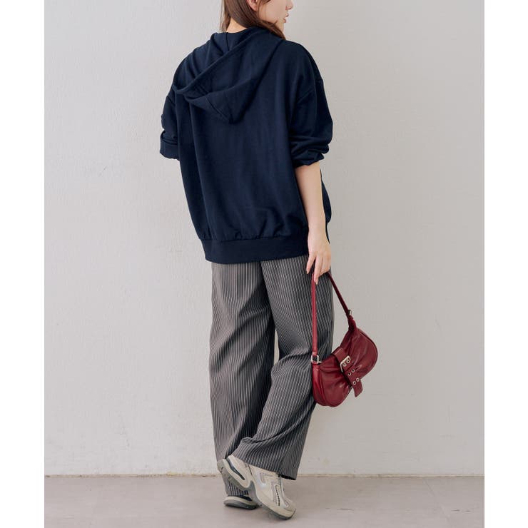 【5色展開】レースロゴ裏毛パーカー | RMAF　NICE CLAUP / OLIVE des OLIVE | 詳細画像40 