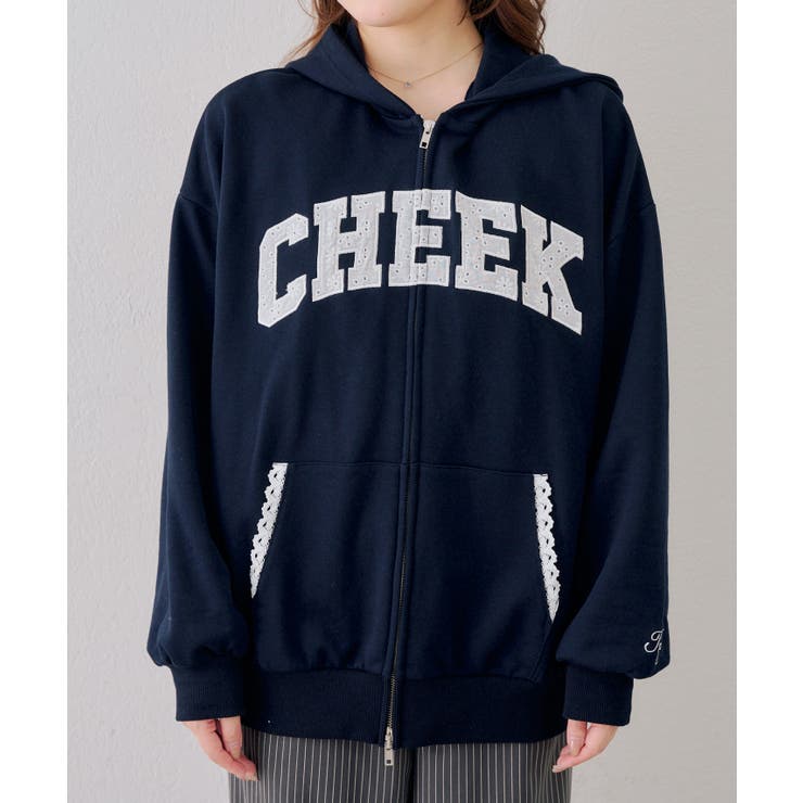 【5色展開】レースロゴ裏毛パーカー | RMAF　NICE CLAUP / OLIVE des OLIVE | 詳細画像41 