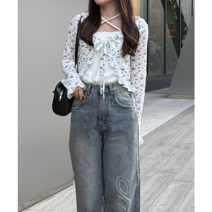 ラッフルフリフリカーディガン | RMAF　NICE CLAUP / OLIVE des OLIVE | 詳細画像5 