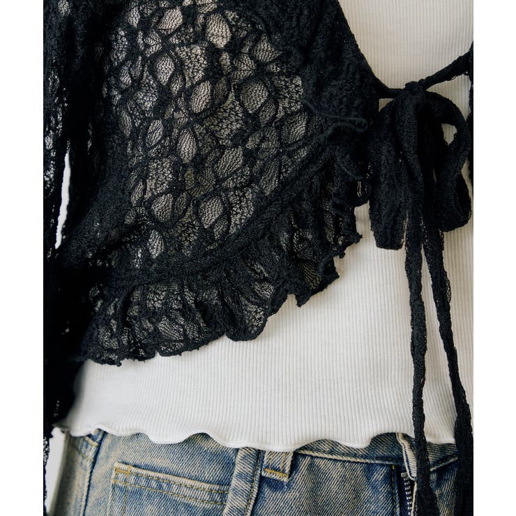 ラッフルフリフリカーディガン | RMAF　NICE CLAUP / OLIVE des OLIVE | 詳細画像31 