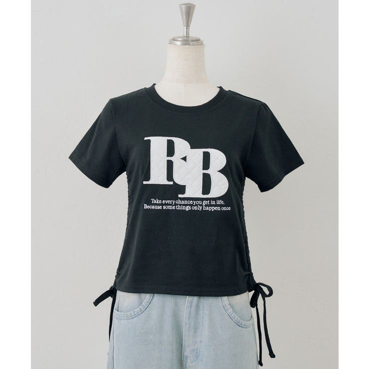 ブラック | 【7色展開】アソートロゴドロストチビT | RMAF　NICE CLAUP / OLIVE des OLIVE