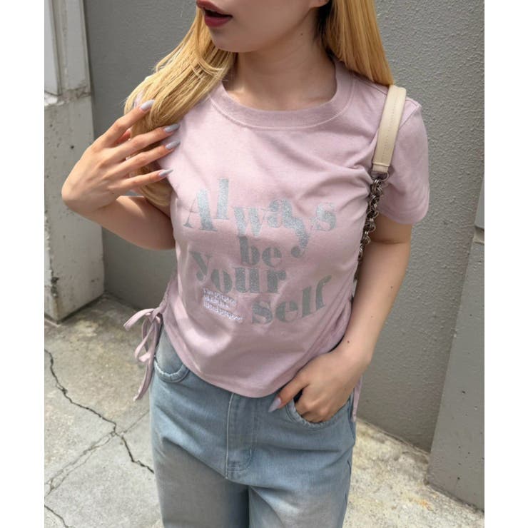 ピンク系 | 【7色展開】アソートロゴドロストチビT | RMAF　NICE CLAUP / OLIVE des OLIVE