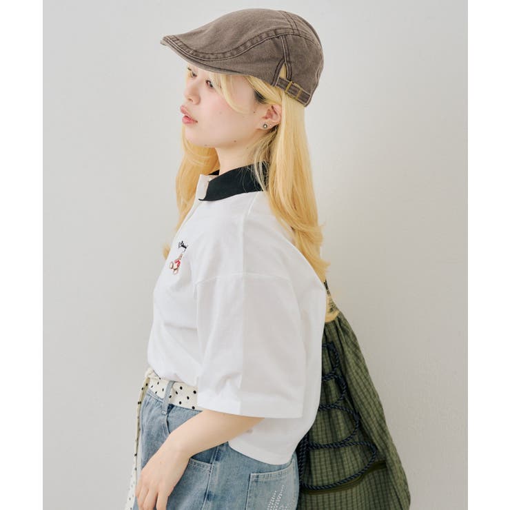クマさんのポロT | RMAF　NICE CLAUP / OLIVE des OLIVE | 詳細画像7 