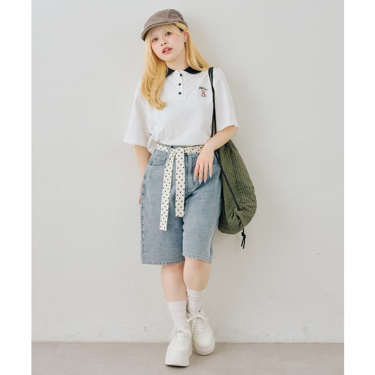 クマさんのポロT | RMAF　NICE CLAUP / OLIVE des OLIVE | 詳細画像9 