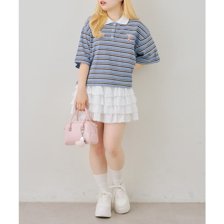 クマさんのポロT | RMAF　NICE CLAUP / OLIVE des OLIVE | 詳細画像16 
