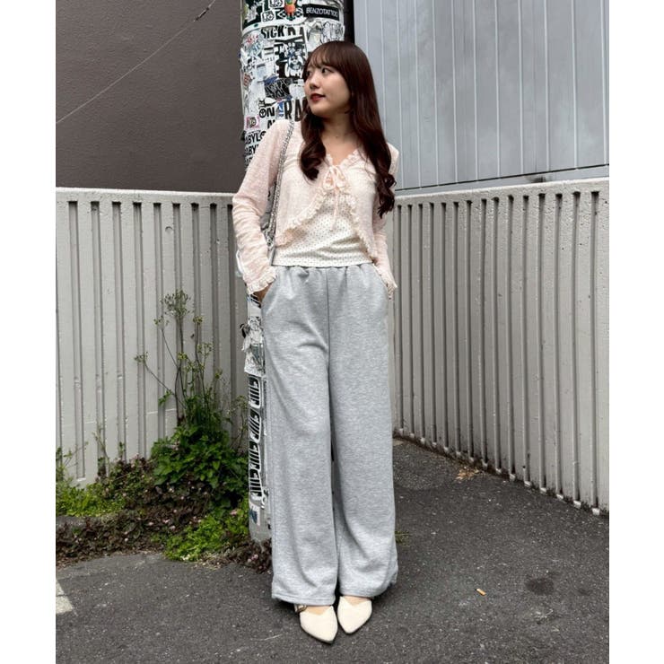 【セットアイテム】レースカーディガン×カップ付きレースキャミ | RMAF　NICE CLAUP / OLIVE des OLIVE | 詳細画像17 